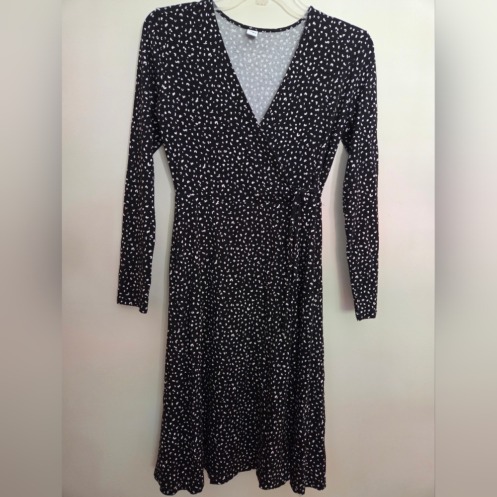 Old Navy Wrap Tie Dress XS